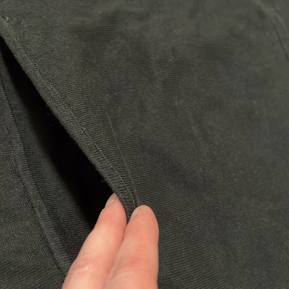 Garnet Hill Black Wool Cashmere Cowl Neck Tunic Sweater Size Small Minimalist - Picture 5 of 10